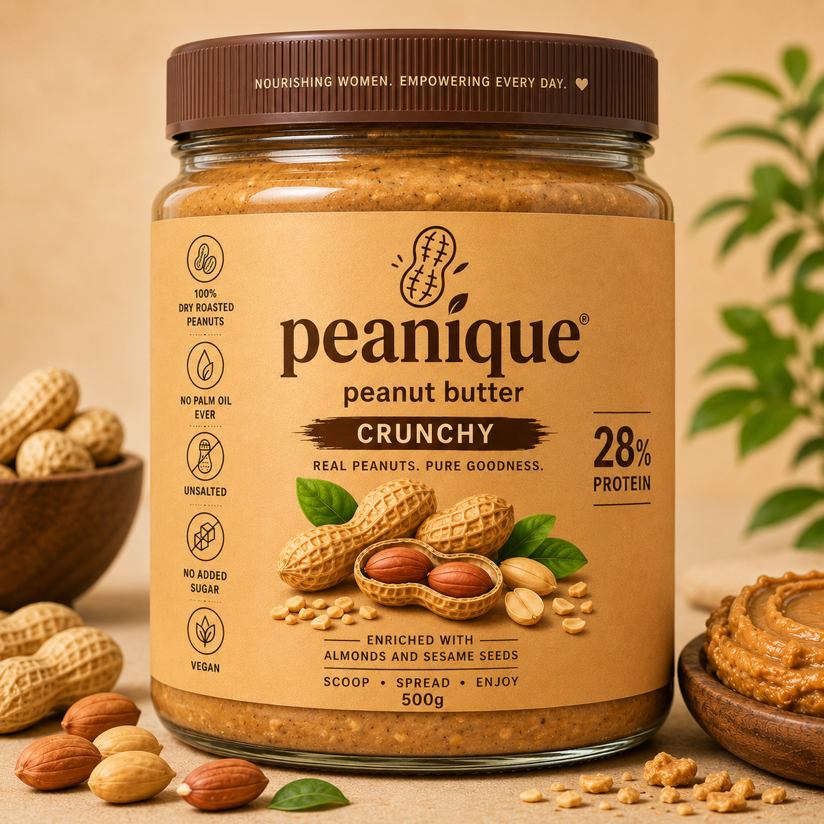 Glass Jar Crunchy