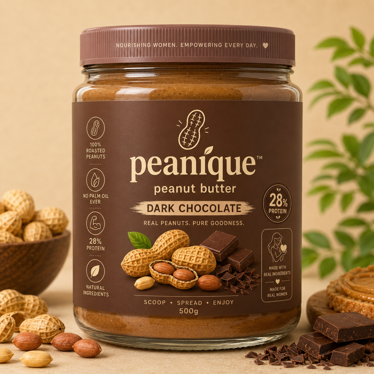 Glass Jar Dark Chocolate